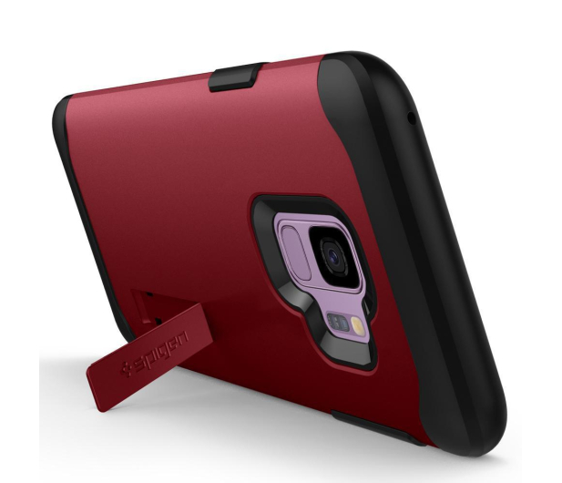 Etui Slim Armor do Samsung Galaxy S9+ czerwone - 1382498 - zdjęcie 2